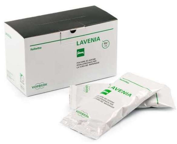 FOLLETTO LAVENIA per la cura del materasso Originale