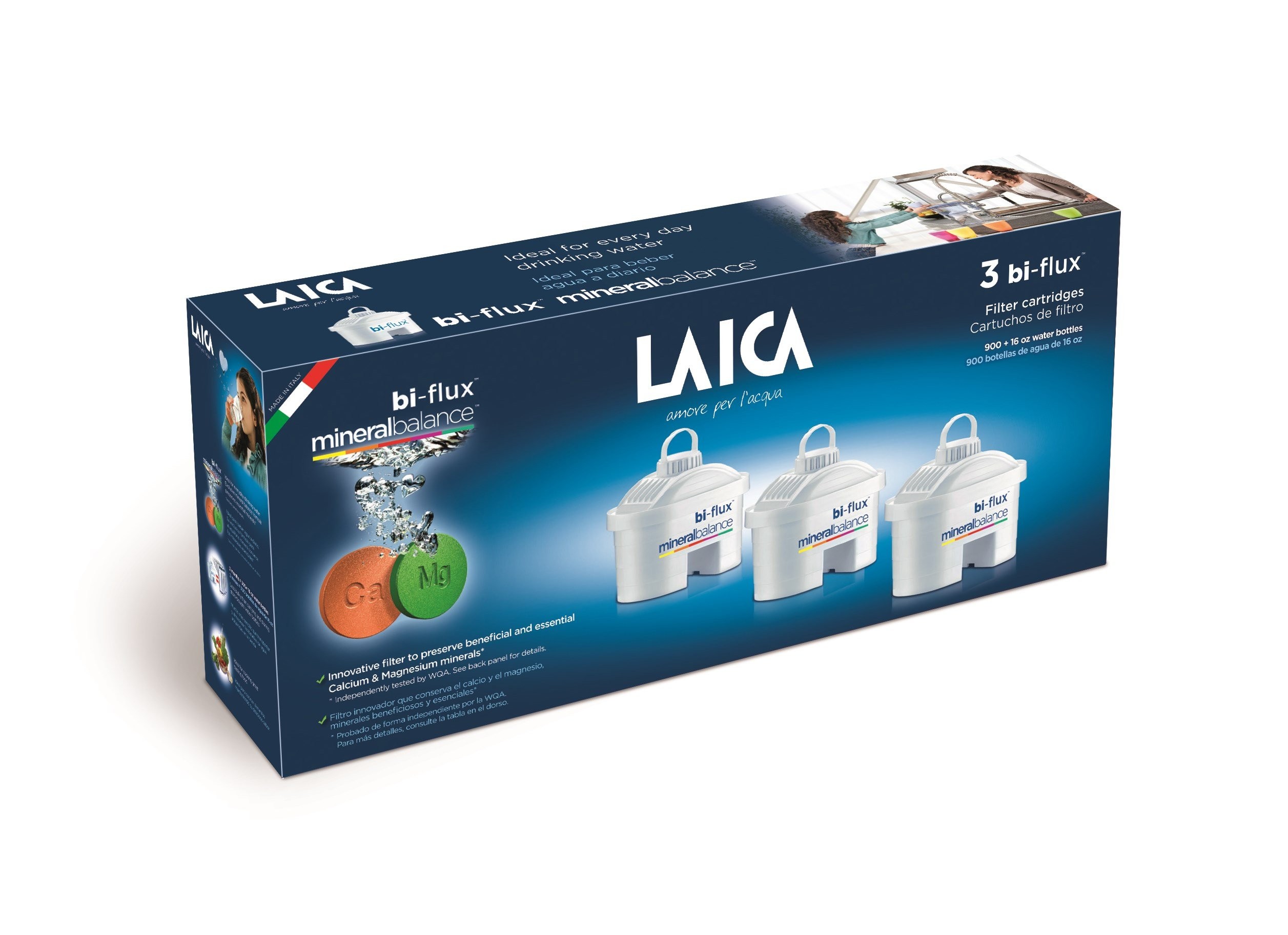 Filtri Laica Biflux, conf. 3 pz