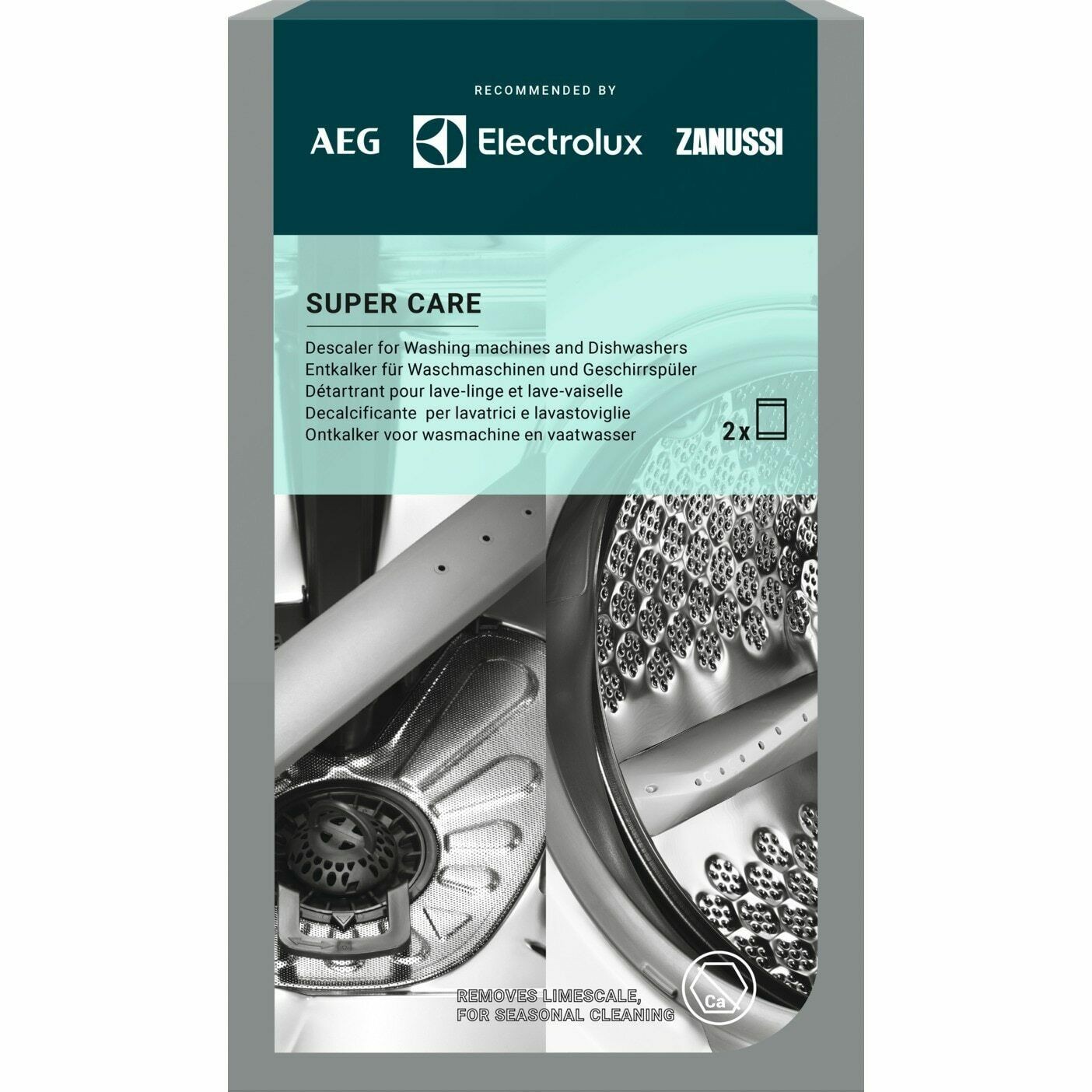 ELECTROLUX SUPERCARE Decalcificante per Lavatrice e Lavastoviglie