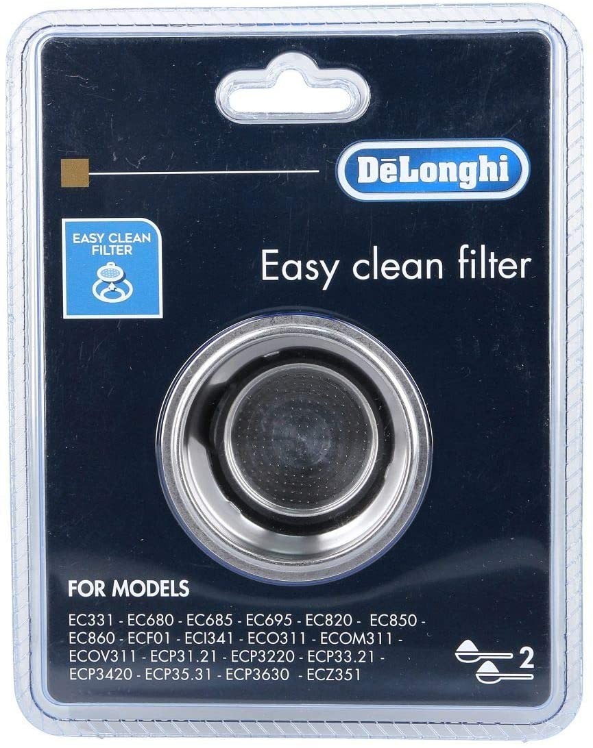 DE LONGHI Filtro Crema 2 tazze Macchina da Caffè