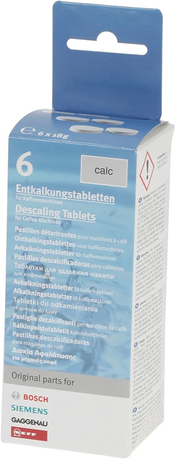 BOSCH Pastiglie Decalcificanti per bollitori e macchine caffè