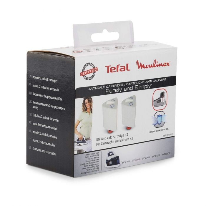 TEFAL MOULINEX 2 filtri anticalcare XD9030 per Ferri da stiro