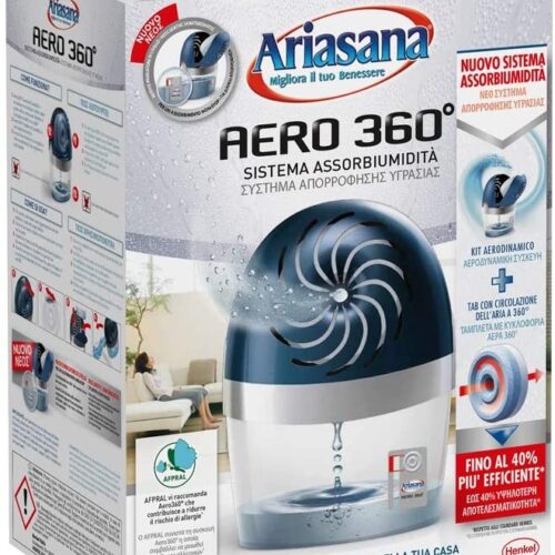 ARIASANA AERO360 Assorbiumido Ricaricabile con TAB