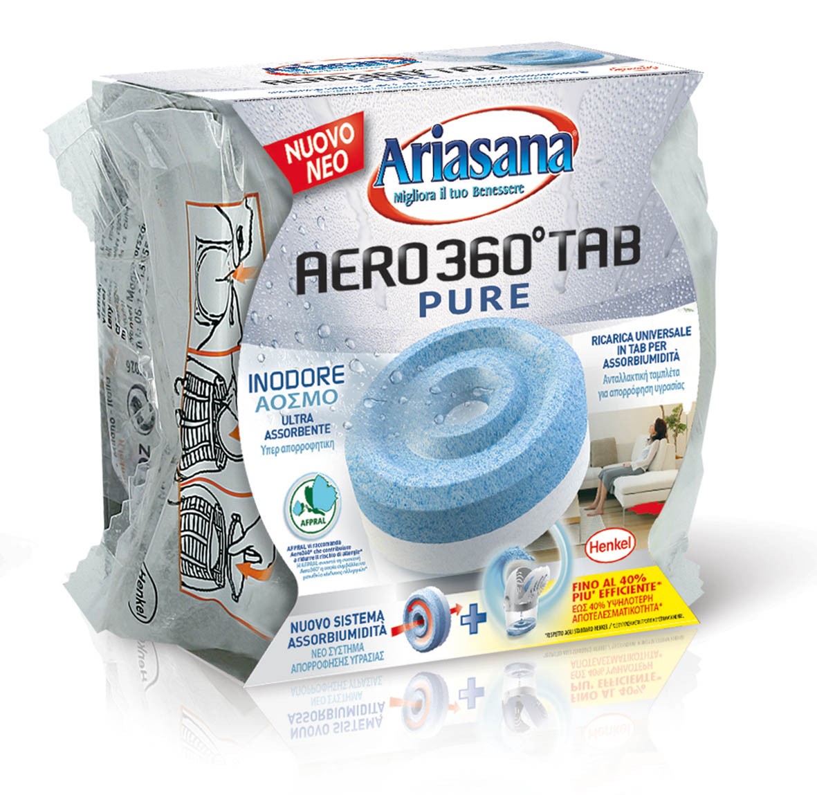ARIASANA AERO360 Ricarica TAB Inodore