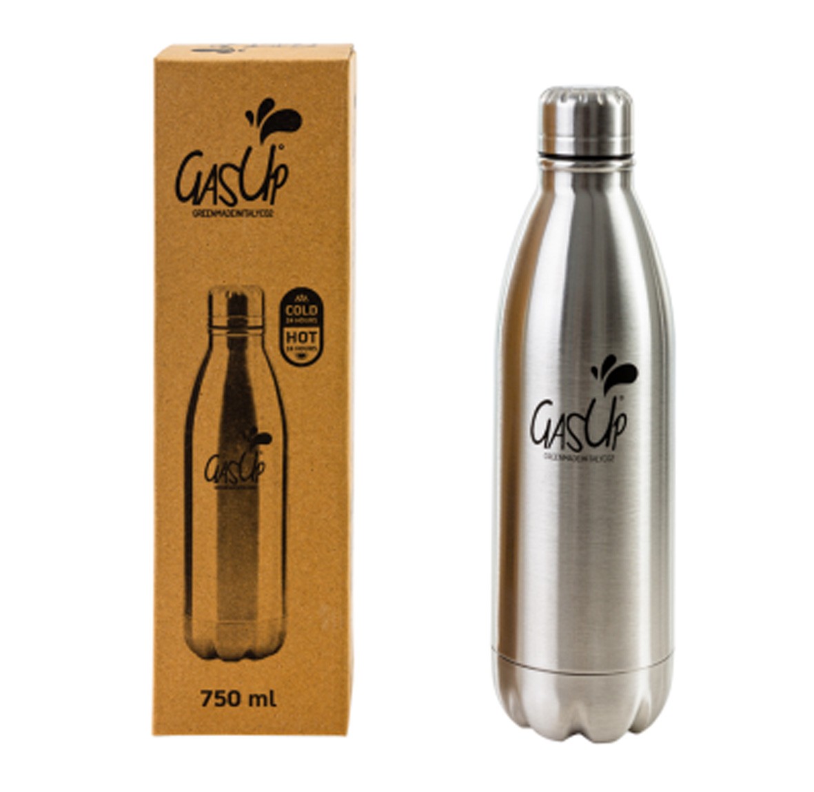 GasUp Borraccia Termica in Acciaio 750ml