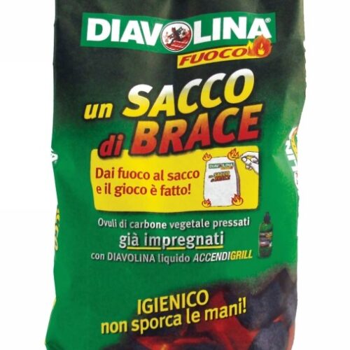 DIAVOLINA ProntaBrace Ovuli di Carbone Vegetale