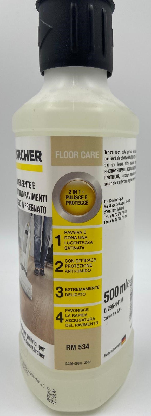KARCHER RM534 Detergente Pavimenti Legno Impregnato
