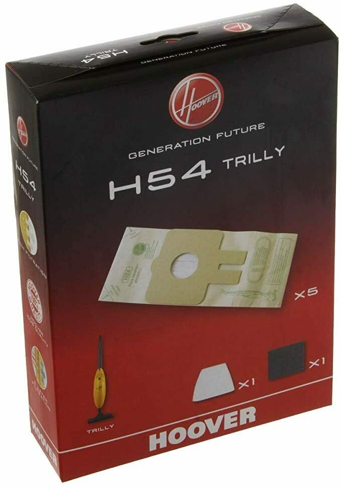 HOOVER Conf. 5 Sacchetti Aspirapolvere H54 scopa Trilly