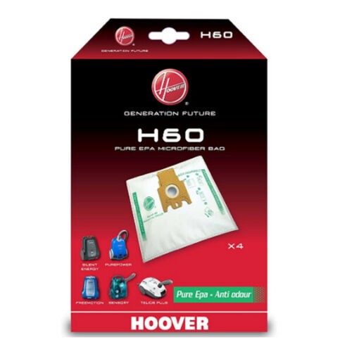 HOOVER Conf. 4 Sacchetti Aspirapolvere H60 Sensory Purepower Freemotion