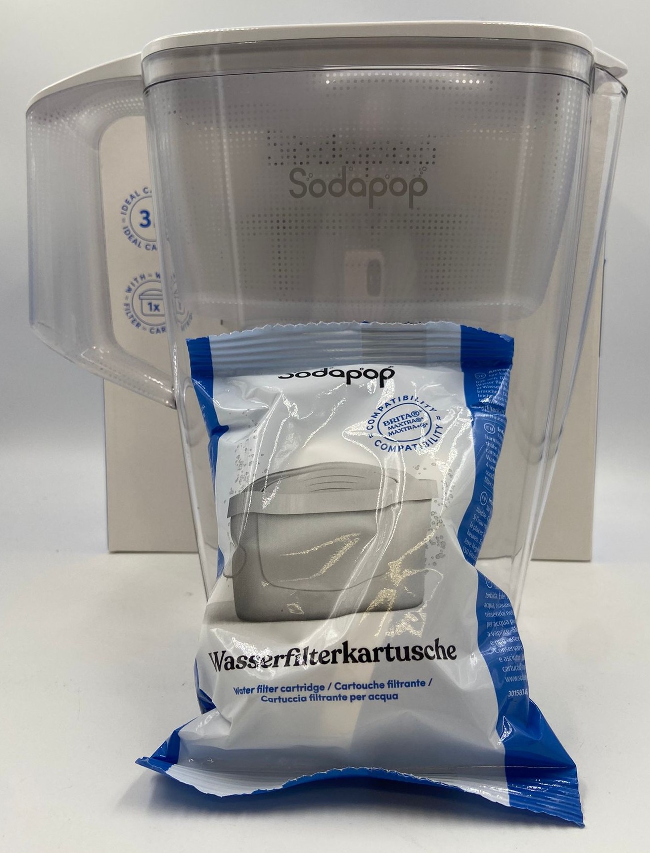 SODAPOP Caraffa Filtrante Selina