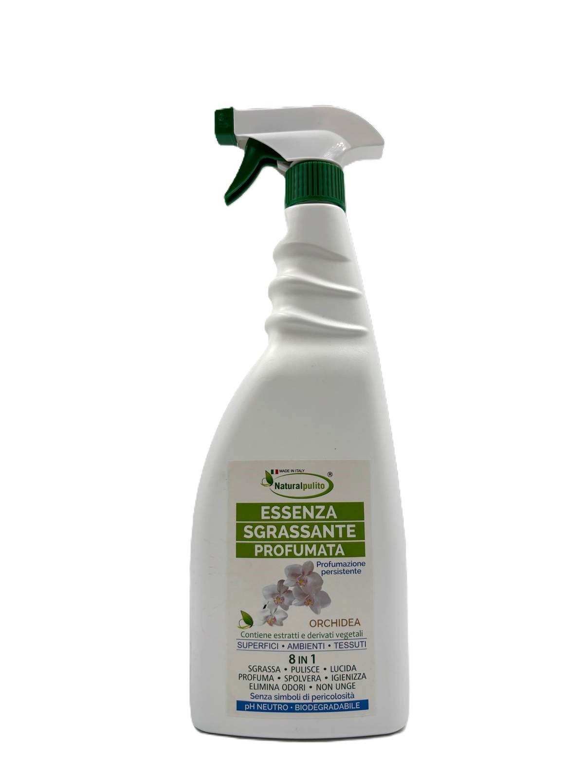 NATURALPULITO Essenza Sgrassante Profumata Orchidea 1lt