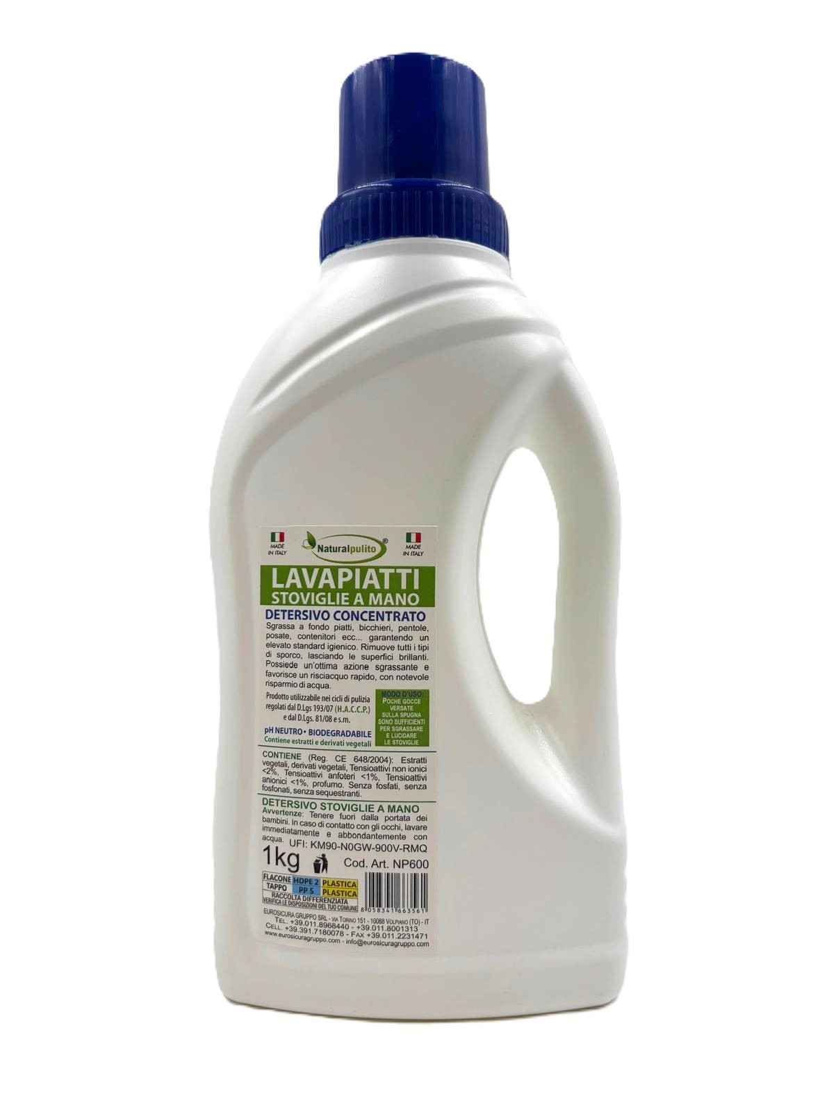 NATURALPULITO Lavapiatti 1 kg