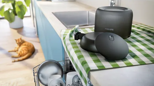 PHILIPS Distributore Cibo smart con telecamera per animali domestici PAW5320/02