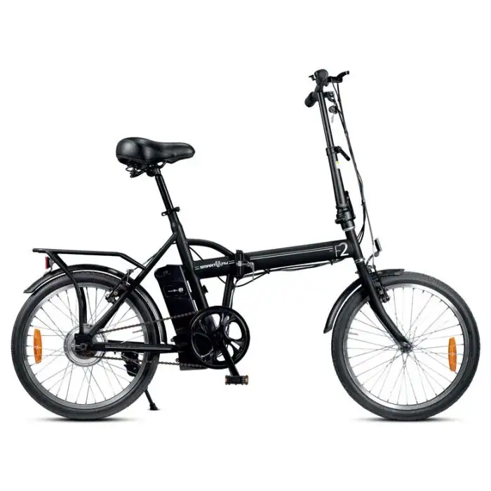 SMARTWAY Bici Elettrica Pieghevole F2-L1S6-K
